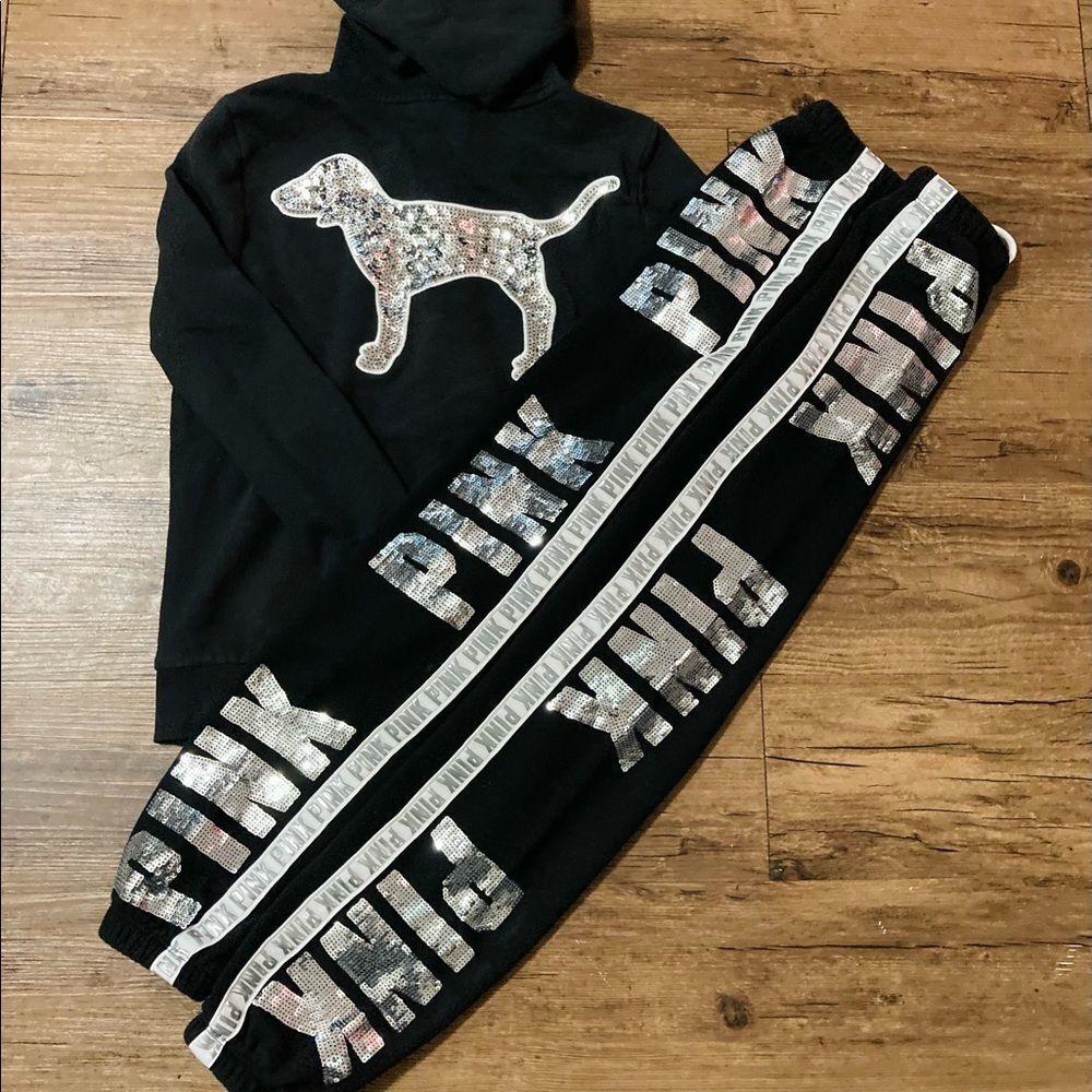 VS PINK BLING DOG OUTFIT SET XS